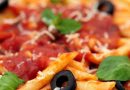 Penne Arrabbiatta (arrabbiata sos)