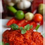 Ajvar-Patlıcanlı Biberli Salça