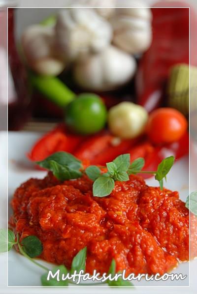 Ajvar-Patlıcanlı Biberli Salça