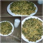 Ispanaklı Bulgur Pilavı