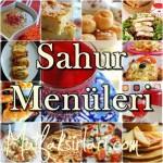 Sahur Menüsü