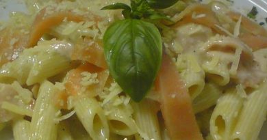 Penne Salmone – Somonlu Makarna