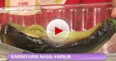 Karnıyarık nasıl pişirilir?