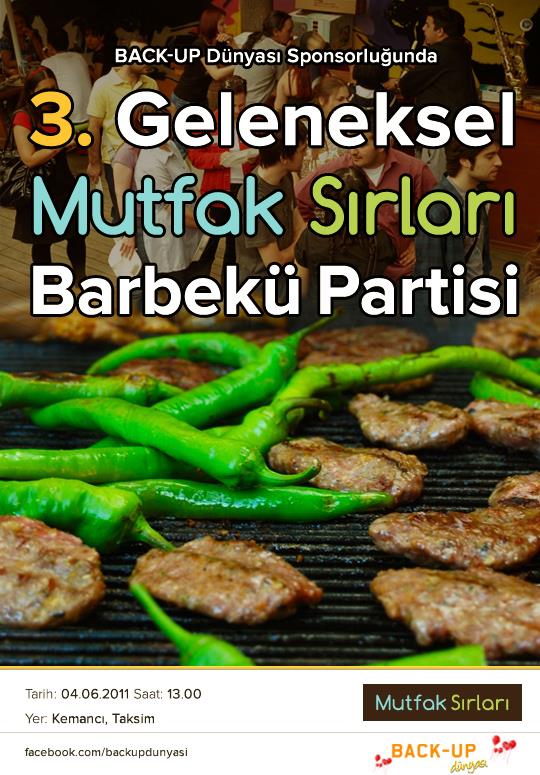 3. Geleneksel Mutfak Sırları Barbekü Partisi