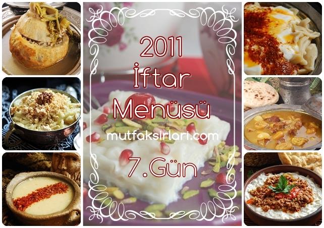 yazlık iftar menüleri