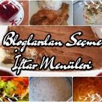 İftar Menüsü (Bloglardan Seçmeler)