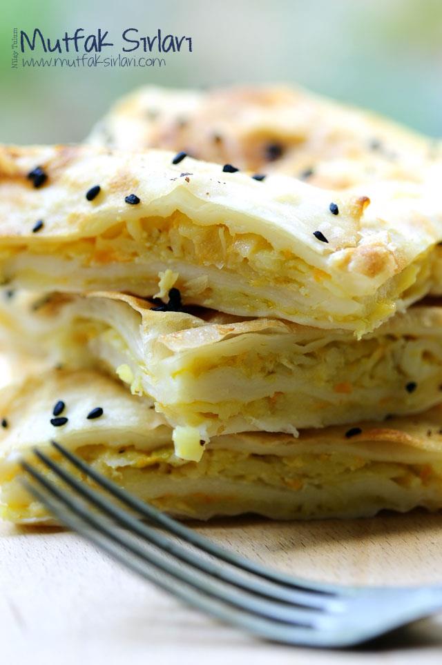 sebzeli börek içi