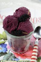 Ev Yapımı Karadutlu Dondurma