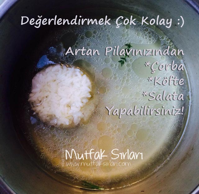 artan_pilavdan_neler_yapilabilir