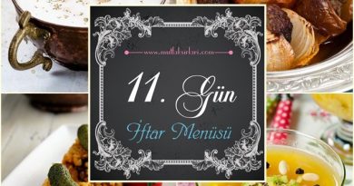 2014 İftar Menüsü 11.Gün