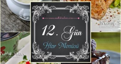 2014 İftar Menüsü 12.Gün