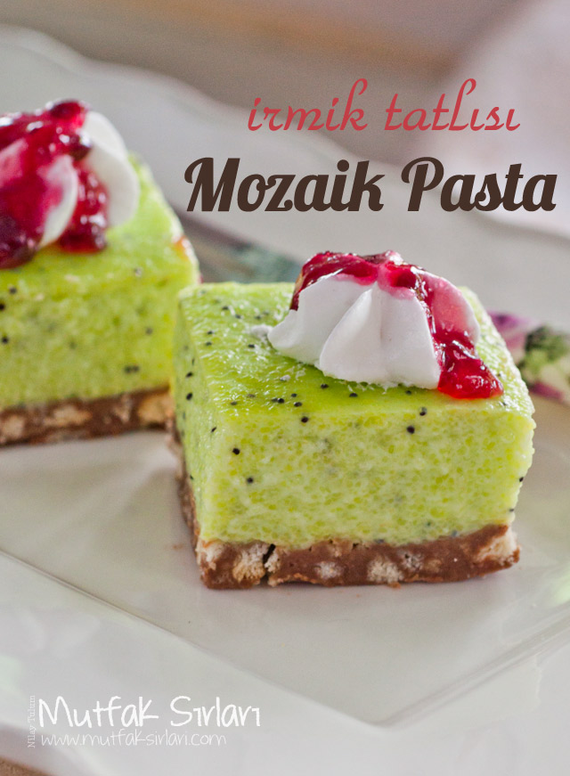 mozaik pasta tarifi