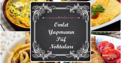 Omlet Yapmanın Püf Noktaları