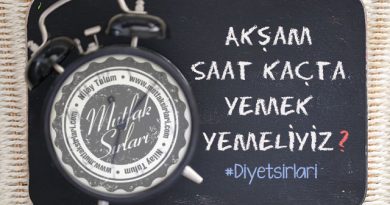 Diyet Sırları: Akşam saat kaçta yemek yemeliyiz?