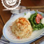 Tel Şehriyeli Bulgur Pilavı (Patatesli)