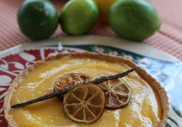 Limon Kremalı Ananaslı Tart