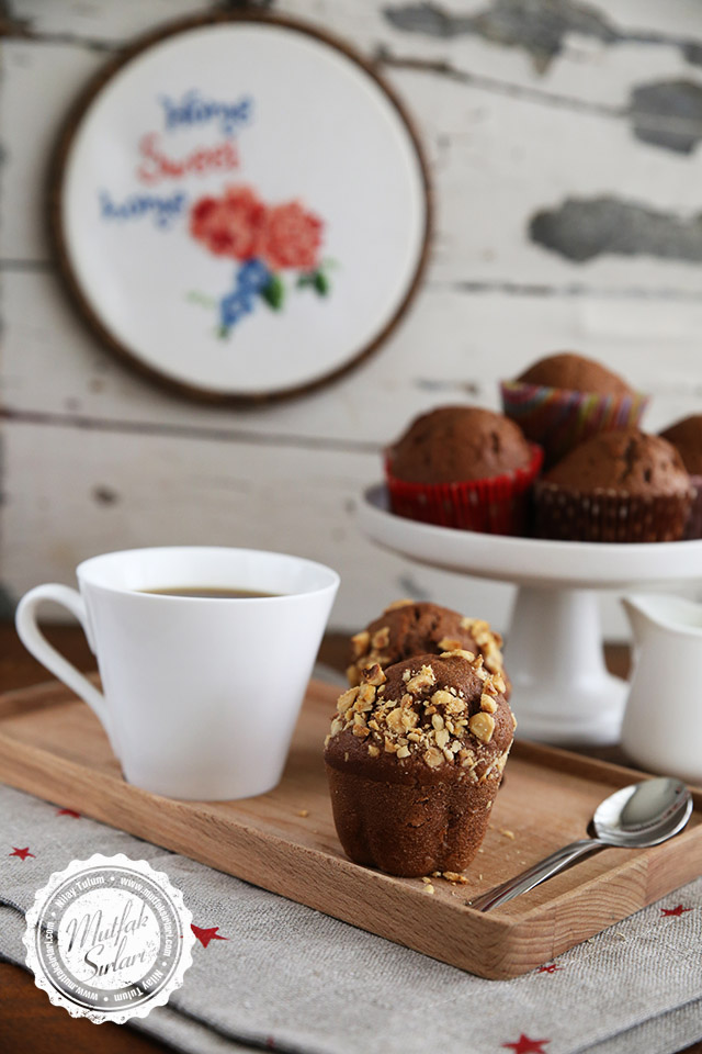 Kakaolu Fındıklı Muffin