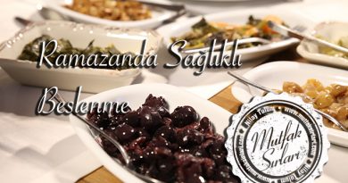 Ramazanda Sağlıklı Beslenme