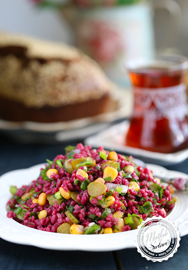 Şalgamlı Bulgur Salatası