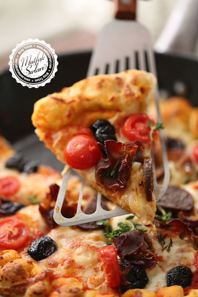 Sodalı Pizza – Tava Pizzası