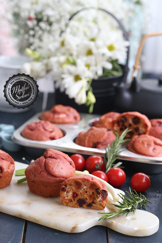 Pancarlı Tuzlu Muffin