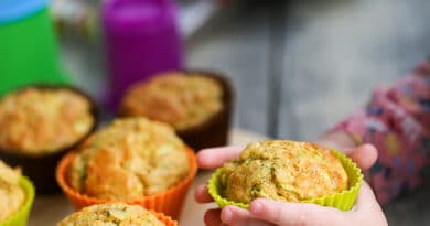 Nohut Unlu Kabaklı Muffin