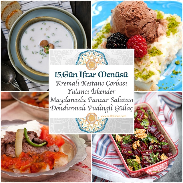 iftar menüsü