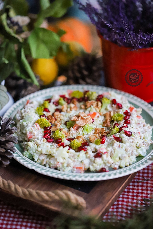 yoğurtlu buğday salatası