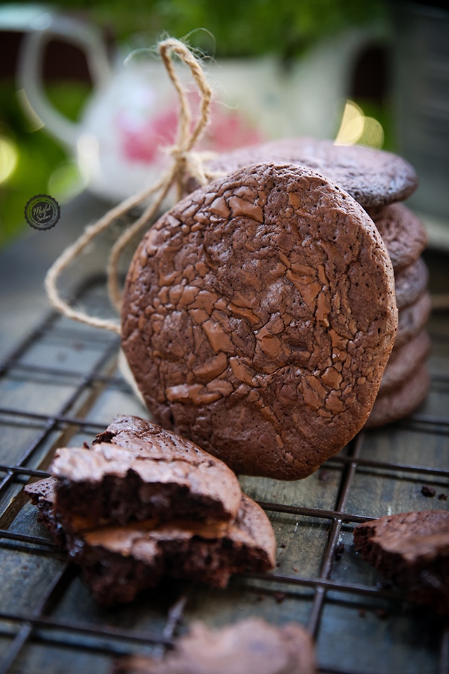 Yoğun Çikolatalı Brownie Kurabiye